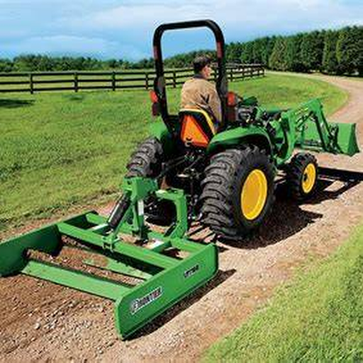 Driveway and gravel maintenance work
